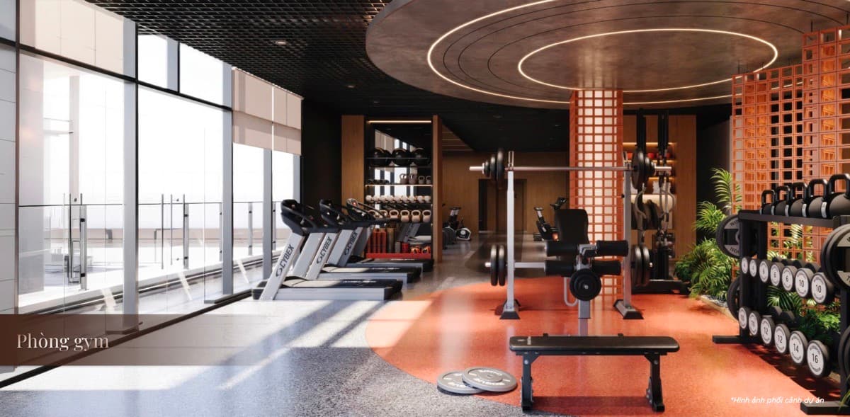 Phòng gym tại Vlasta Premier