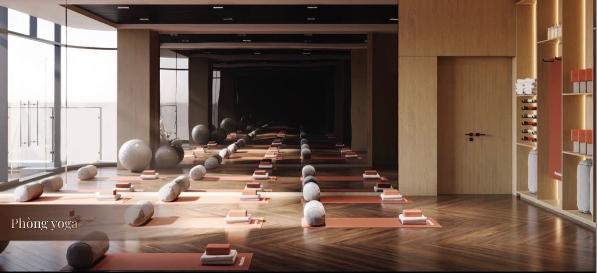 Phòng yoga tại Vlasta Premier