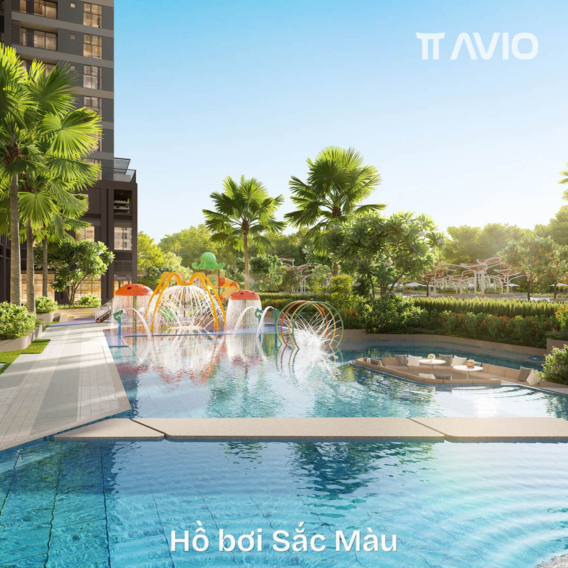 Hồ bơi sắc màu TT Genesis