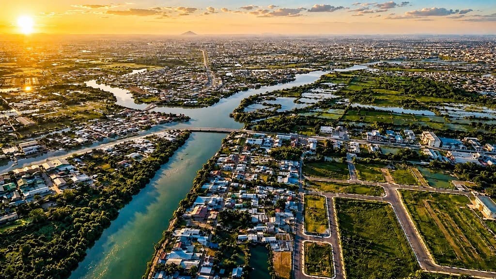 Không gian sông nước khu Nhà Bè TT Genesis