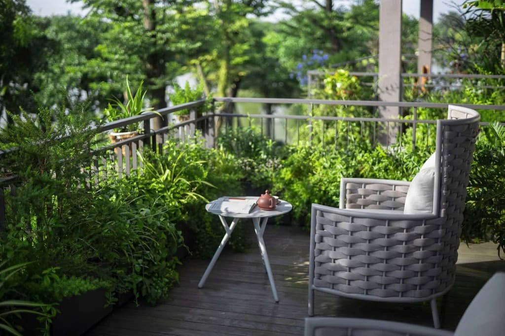 Ban công xanh Eco Retreat