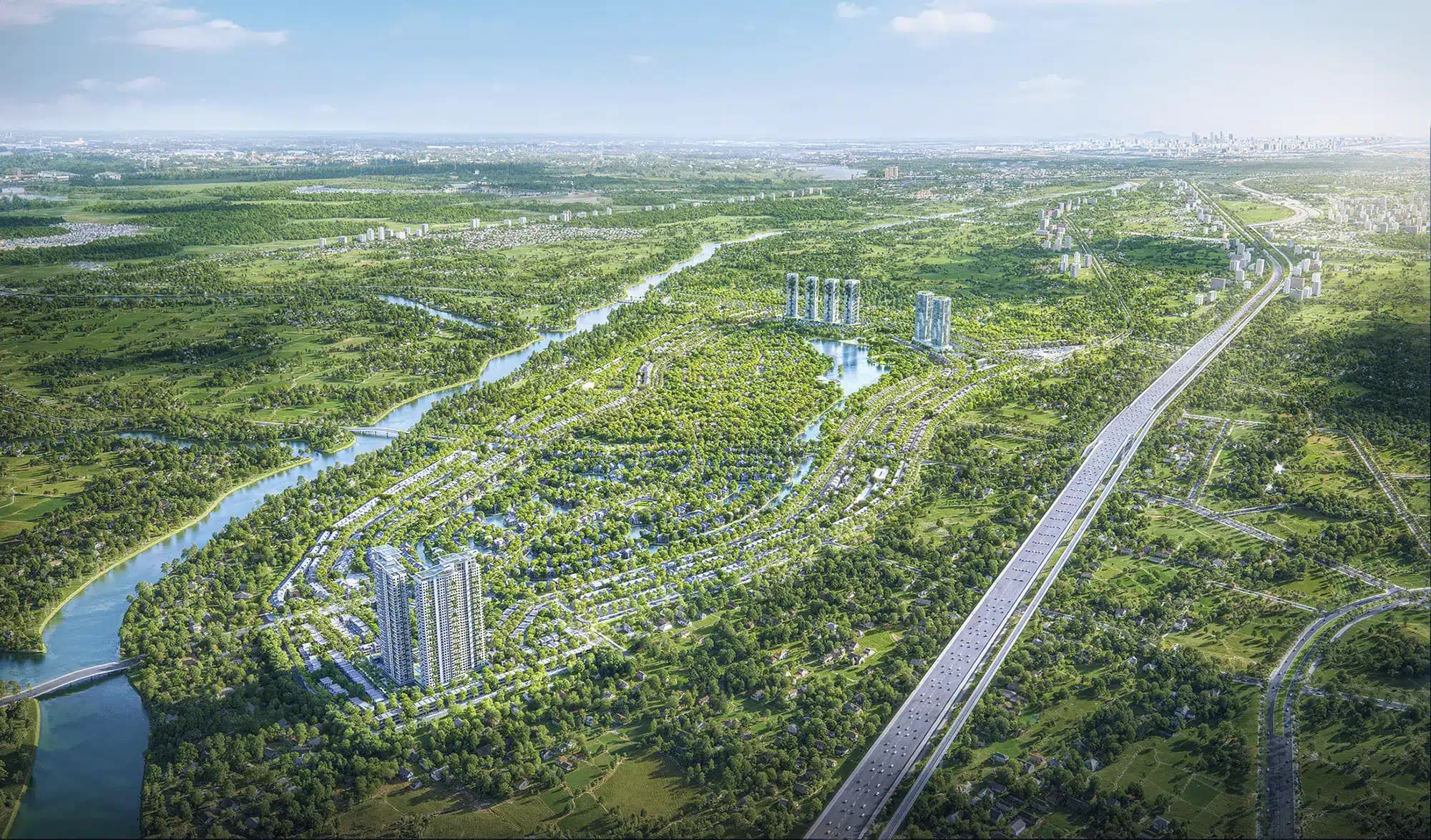 Eco Retreat với mặt nước và cảnh quan sinh thái